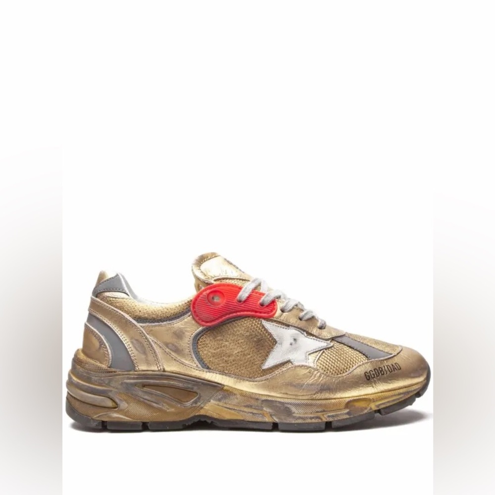 Golden Goose Dad Star Running Shoes Gold 40
